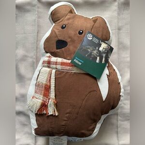 Humane World for Animals "Dog in Scarf" Decorative Pillow